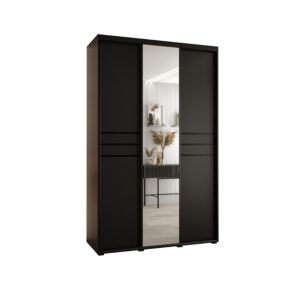 Armoire Davos 11 a portes coulissantes H. 235,2 x L. 150 x P. 45 3 portes