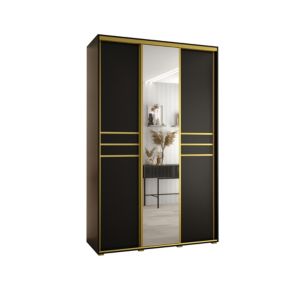 Armoire Davos 11 a portes coulissantes H. 235,2 x L. 150 x P. 45 3 portes