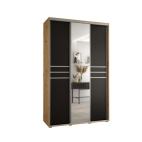 Armoire Davos 11 a portes coulissantes H. 235,2 x L. 150 x P. 60 3 portes