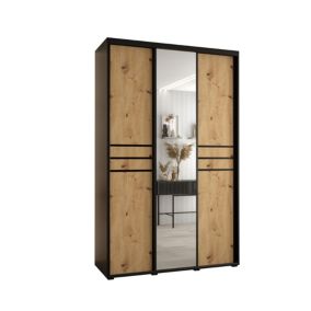 Armoire Davos 11 a portes coulissantes H. 235,2 x L. 160 x P. 60 3 portes