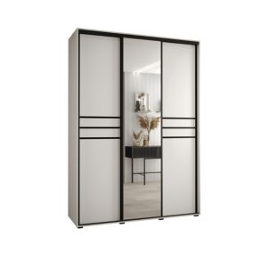 Armoire Davos 11 a portes coulissantes H. 235,2 x L. 180 x P. 45 3 portes