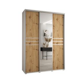 Armoire Davos 11 a portes coulissantes H. 235,2 x L. 180 x P. 60 3 portes