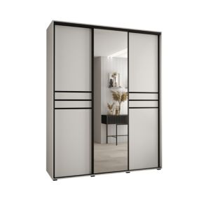 Armoire Davos 11 a portes coulissantes H. 235,2 x L. 190 x P. 45 3 portes