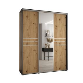 Armoire Davos 11 a portes coulissantes H. 235,2 x L. 190 x P. 45 3 portes