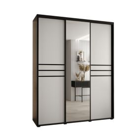 Armoire Davos 11 a portes coulissantes H. 235,2 x L. 190 x P. 60 3 portes