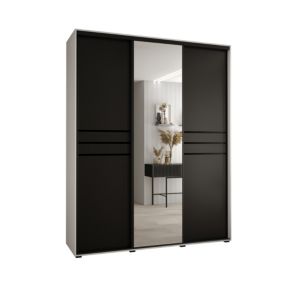 Armoire Davos 11 a portes coulissantes H. 235,2 x L. 200 x P. 45 3 portes