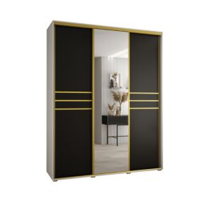 Armoire Davos 11 a portes coulissantes H. 235,2 x L. 200 x P. 45 3 portes