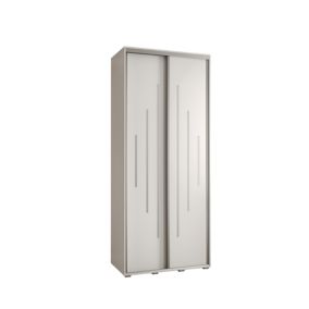 Armoire Davos 12 a portes coulissantes H. 235,2 x L. 100 x P. 45 2 portes