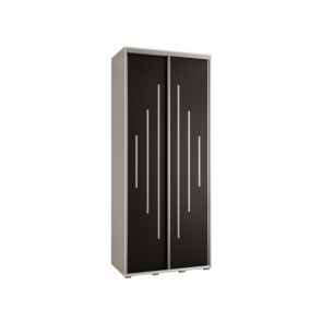 Armoire Davos 12 a portes coulissantes H. 235,2 x L. 100 x P. 45 2 portes