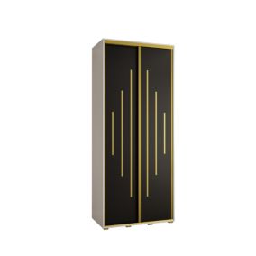 Armoire Davos 12 a portes coulissantes H. 235,2 x L. 110 x P. 45 2 portes