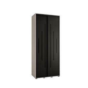 Armoire Davos 12 a portes coulissantes H. 235,2 x L. 110 x P. 60 2 portes