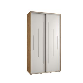 Armoire Davos 12 a portes coulissantes H. 235,2 x L. 130 x P. 45 2 portes