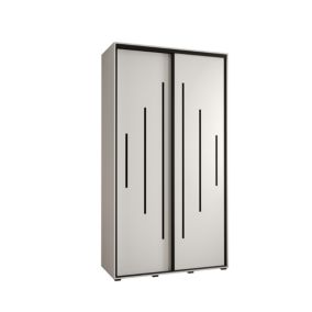 Armoire Davos 12 a portes coulissantes H. 235,2 x L. 130 x P. 45 2 portes