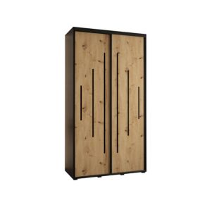 Armoire Davos 12 a portes coulissantes H. 235,2 x L. 130 x P. 45 2 portes