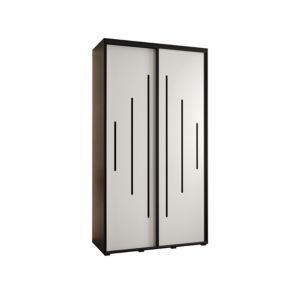 Armoire Davos 12 a portes coulissantes H. 235,2 x L. 130 x P. 45 2 portes