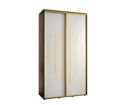 Armoire Davos 12 a portes coulissantes H. 235,2 x L. 140 x P. 45 2 portes