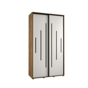 Armoire Davos 12 a portes coulissantes H. 235,2 x L. 140 x P. 60 2 portes