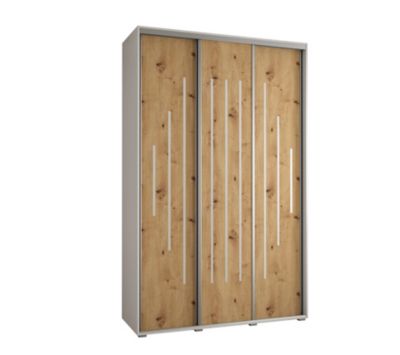 Armoire Davos 12 a portes coulissantes H. 235,2 x L. 150 x P. 45 3 portes