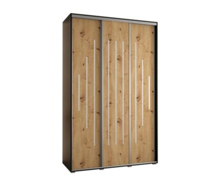 Armoire Davos 12 a portes coulissantes H. 235,2 x L. 150 x P. 60 3 portes