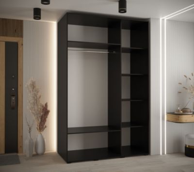 Armoire Davos 12 a portes coulissantes H. 235,2 x L. 150 x P. 60 3 portes