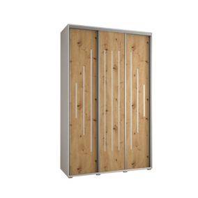 Armoire Davos 12 a portes coulissantes H. 235,2 x L. 160 x P. 45 3 portes