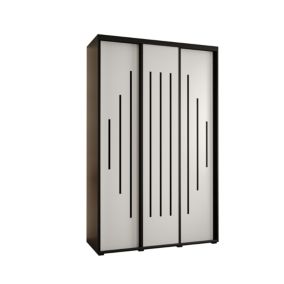 Armoire Davos 12 a portes coulissantes H. 235,2 x L. 160 x P. 45 3 portes