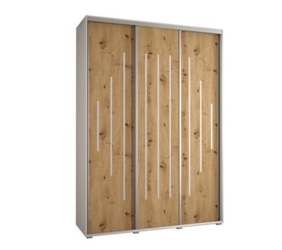Armoire Davos 12 a portes coulissantes H. 235,2 x L. 170 x P. 45 3 portes