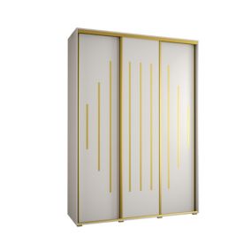 Armoire Davos 12 a portes coulissantes H. 235,2 x L. 170 x P. 45 3 portes