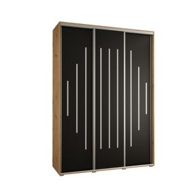 Armoire Davos 12 a portes coulissantes H. 235,2 x L. 170 x P. 60 3 portes