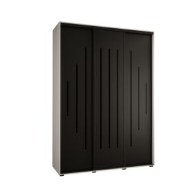 Armoire Davos 12 a portes coulissantes H. 235,2 x L. 170 x P. 60 3 portes