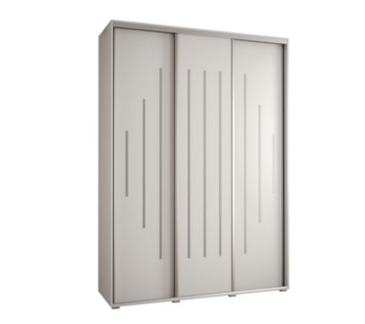 Armoire Davos 12 a portes coulissantes H. 235,2 x L. 180 x P. 60 3 portes