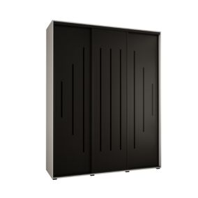 Armoire Davos 12 a portes coulissantes H. 235,2 x L. 190 x P. 45 3 portes