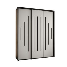 Armoire Davos 12 a portes coulissantes H. 235,2 x L. 190 x P. 45 3 portes