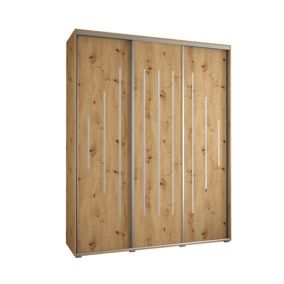 Armoire Davos 12 a portes coulissantes H. 235,2 x L. 190 x P. 60 3 portes