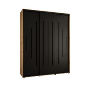 Armoire Davos 12 a portes coulissantes H. 235,2 x L. 190 x P. 60 3 portes