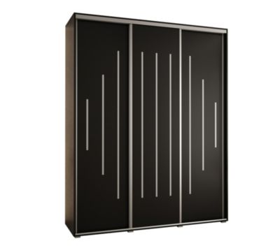 Armoire Davos 12 a portes coulissantes H. 235,2 x L. 190 x P. 60 3 portes