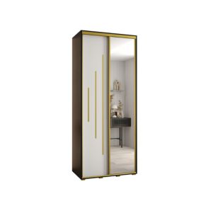 Armoire Davos 13 a portes coulissantes H. 235,2 x L. 100 x P. 45 2 portes