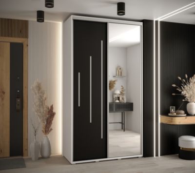 Armoire Davos 13 a portes coulissantes H. 235,2 x L. 130 x P. 45 2 portes