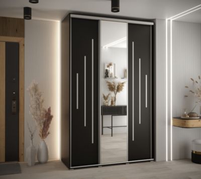 Armoire Davos 13 a portes coulissantes H. 235,2 x L. 160 x P. 45 3 portes