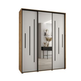 Armoire Davos 13 a portes coulissantes H. 235,2 x L. 190 x P. 45 3 portes