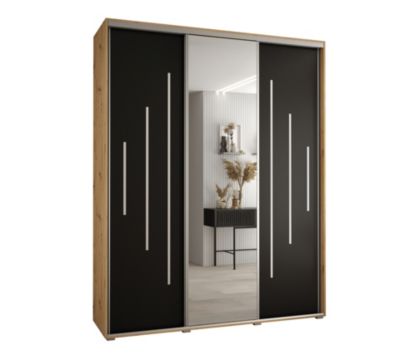 Armoire Davos 13 a portes coulissantes H. 235,2 x L. 200 x P. 60 3 portes