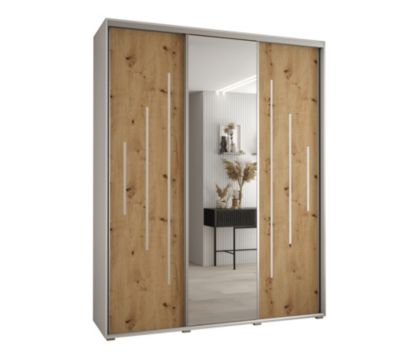 Armoire Davos 13 a portes coulissantes H. 235,2 x L. 200 x P. 60 3 portes
