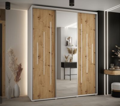 Armoire Davos 13 a portes coulissantes H. 235,2 x L. 200 x P. 60 3 portes