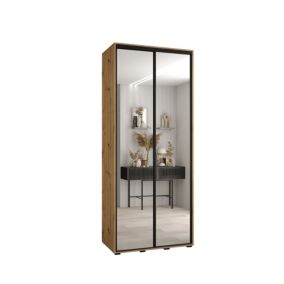 Armoire Davos 2 a portes coulissantes H. 235,2 x L. 100 x P. 45 2 portes