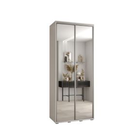 Armoire Davos 2 a portes coulissantes H. 235,2 x L. 100 x P. 45 2 portes