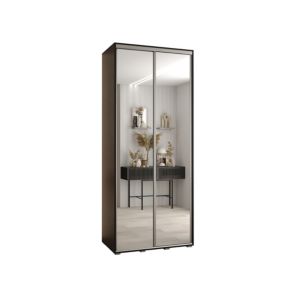 Armoire Davos 2 a portes coulissantes H. 235,2 x L. 100 x P. 45 2 portes