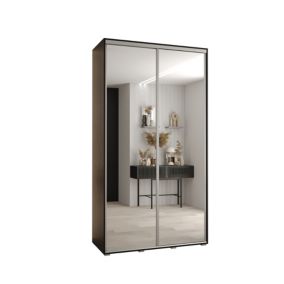 Armoire Davos 2 a portes coulissantes H. 235,2 x L. 130 x P. 45 2 portes