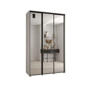 Armoire Davos 2 a portes coulissantes H. 235,2 x L. 150 x P. 45 3 portes