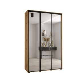 Armoire Davos 2 a portes coulissantes H. 235,2 x L. 150 x P. 60 3 portes