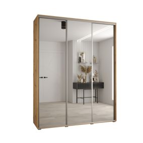 Armoire Davos 2 a portes coulissantes H. 235,2 x L. 190 x P. 45 3 portes